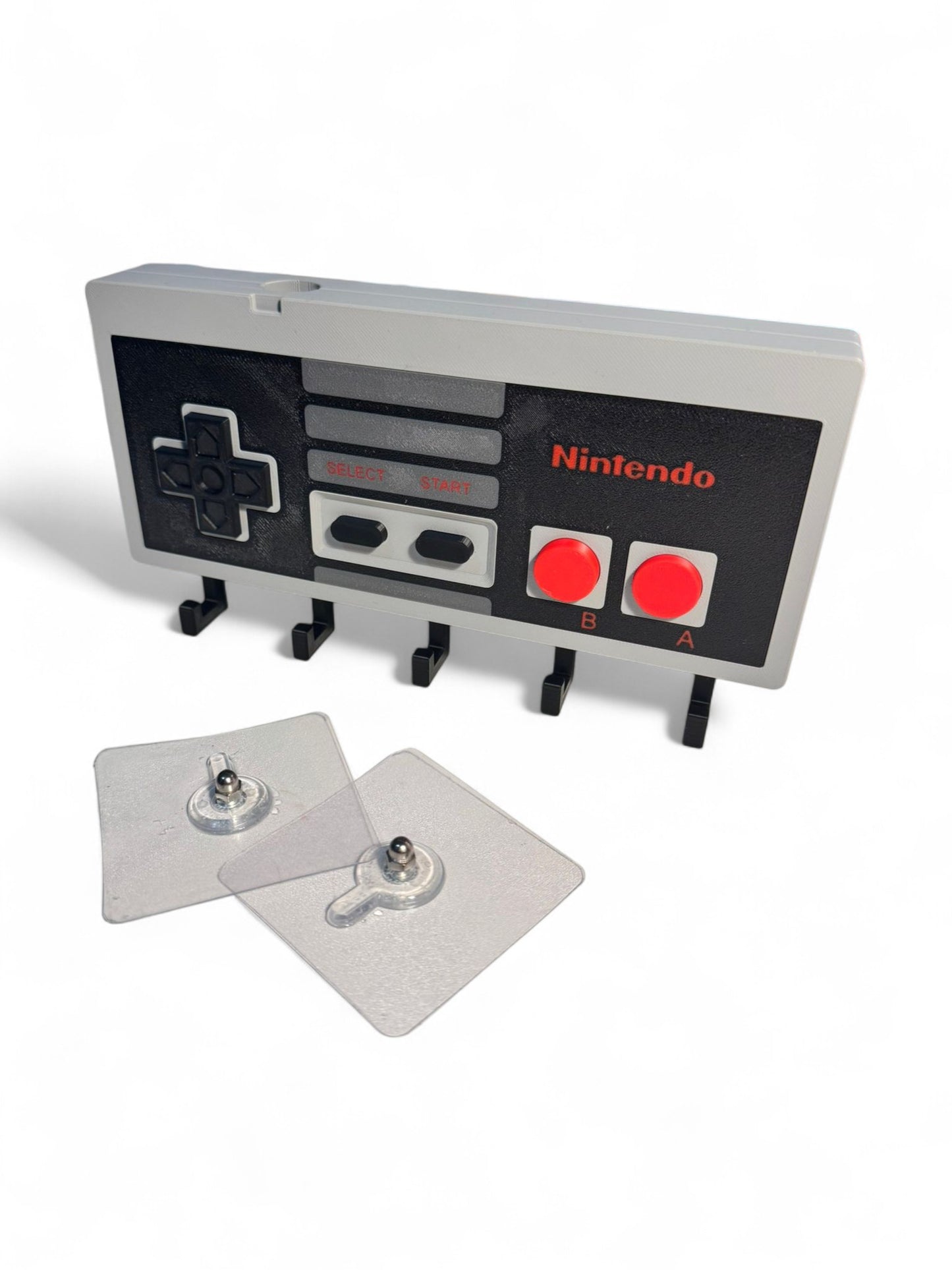 Appendi chiavi/Keychain holder - Controller NES – 5 Ganci – Stampa 3D