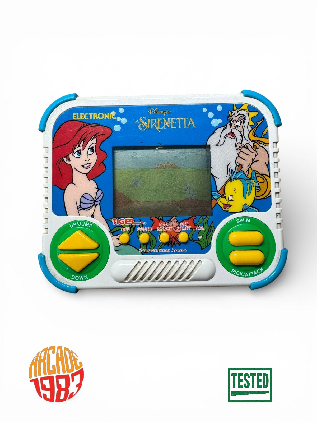 Tiger Electronics – The Little Mermaid – Handheld LCD Game