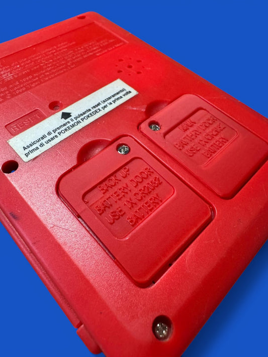 Battery Cover per Tiger Electronics – Pokémon Pokédex – Handheld LCD_cod.094