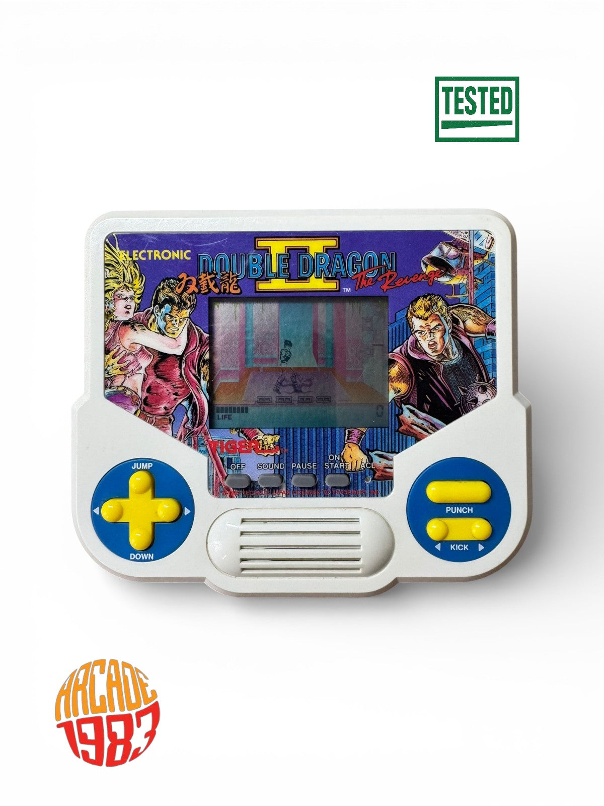 Tiger Electronics – Double Dragon II – Handheld LCD Game