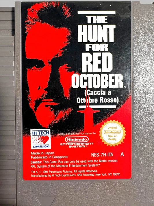 Nintendo - NES - The Hunt for Red October - Versione ITA (PAL A)