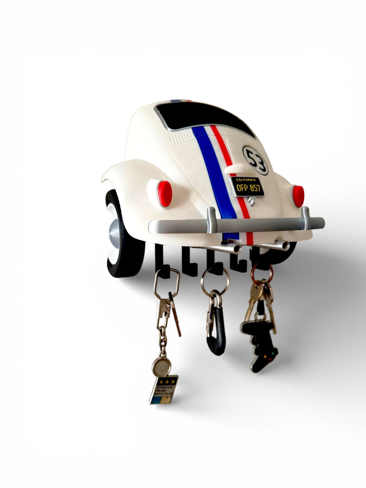 Appendi Chiavi/Wall Key Holder - Maggiolino Herbie 53