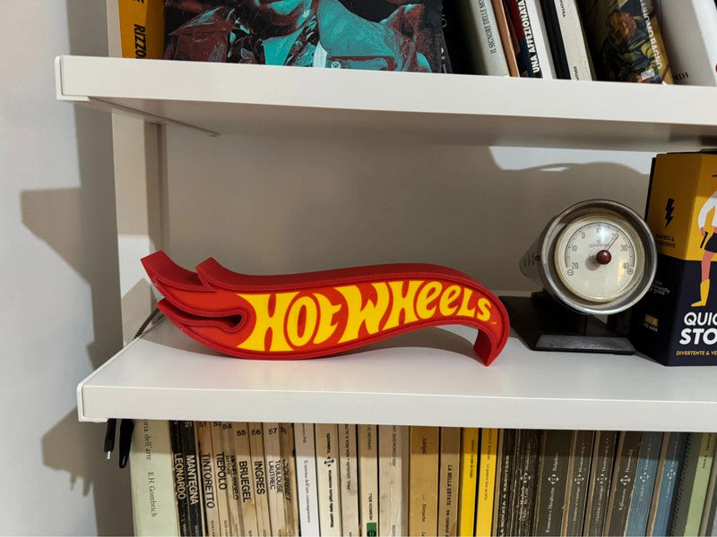 Insegna LED Retro – Hot Wheels – USB-C