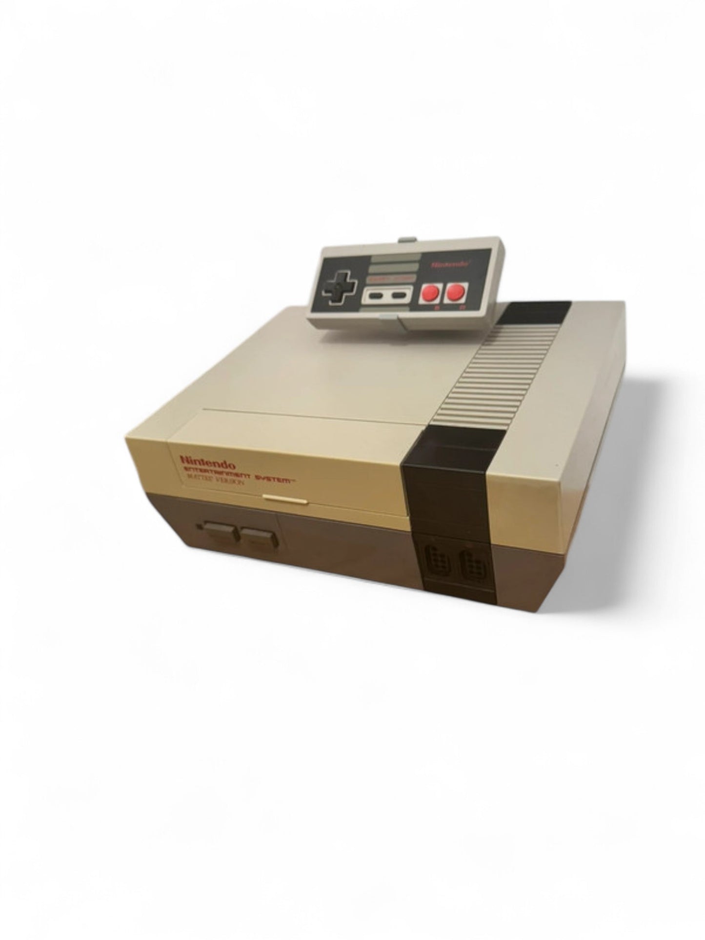 Stand/Espositore per Nintendo Entertainment System (NES) e il suo Gamepad