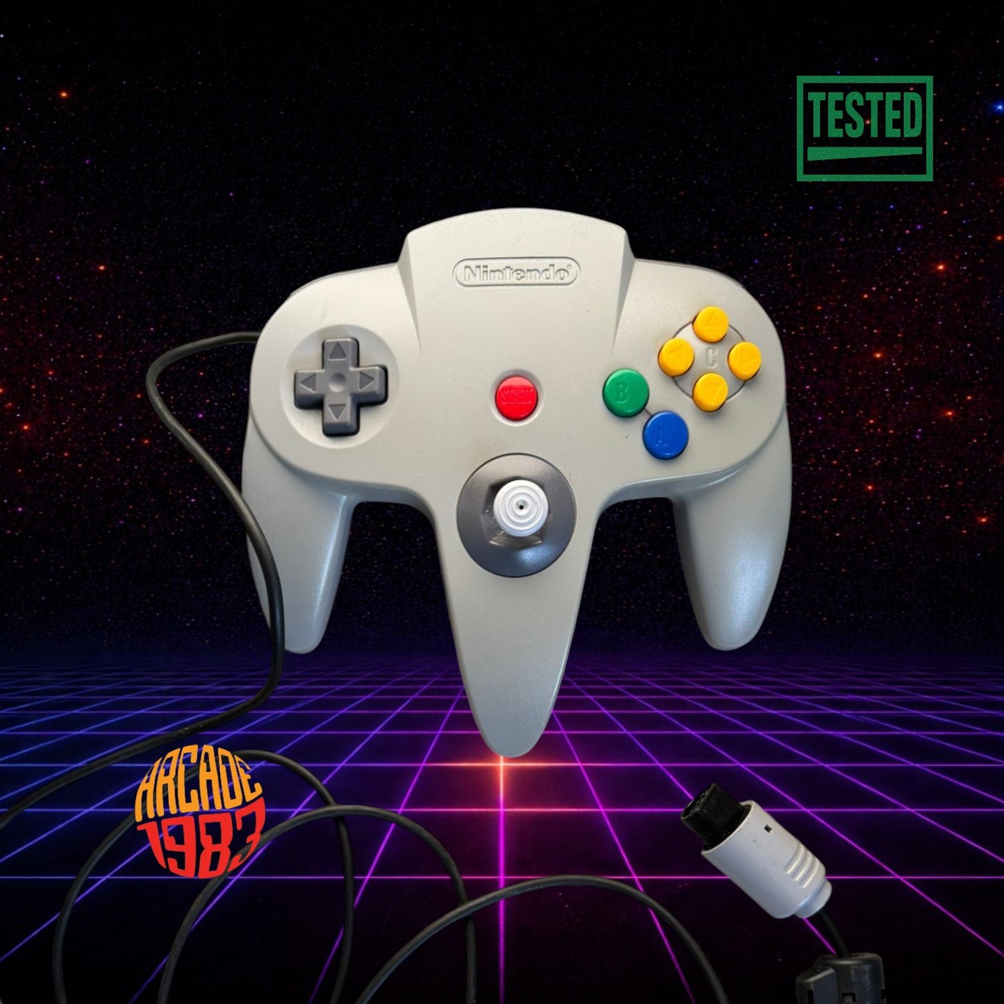 Nintendo -Controller Nintendo 64 - Grigio (c-n64-01)