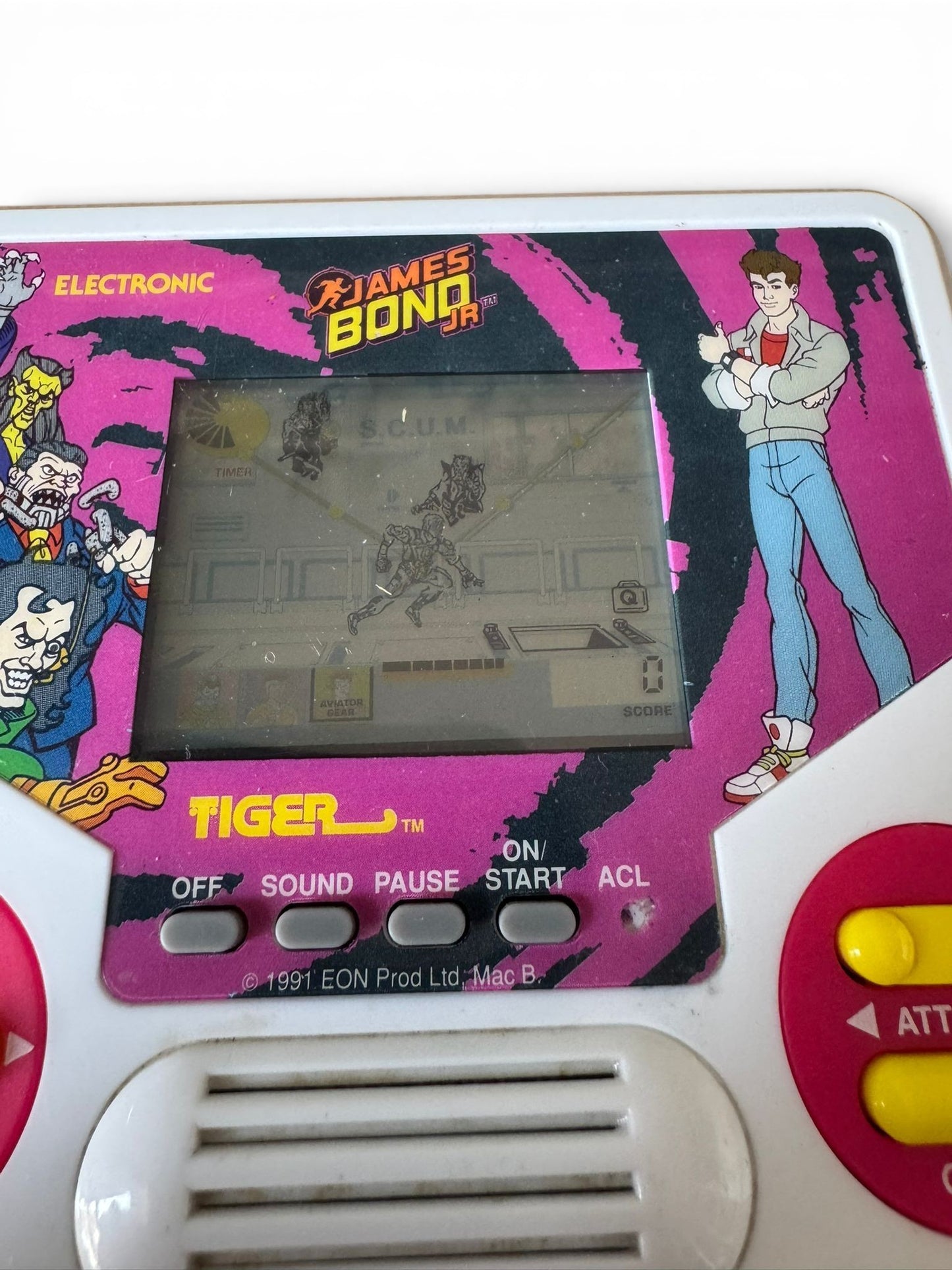 Tiger Electronics - James Bond Jr - Handheld LCD