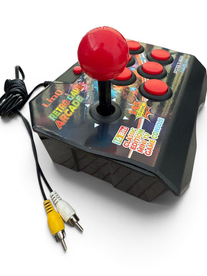 LinQ - Retro Game Arcade - Plug & Play TV Arcade Console 145 Giochi