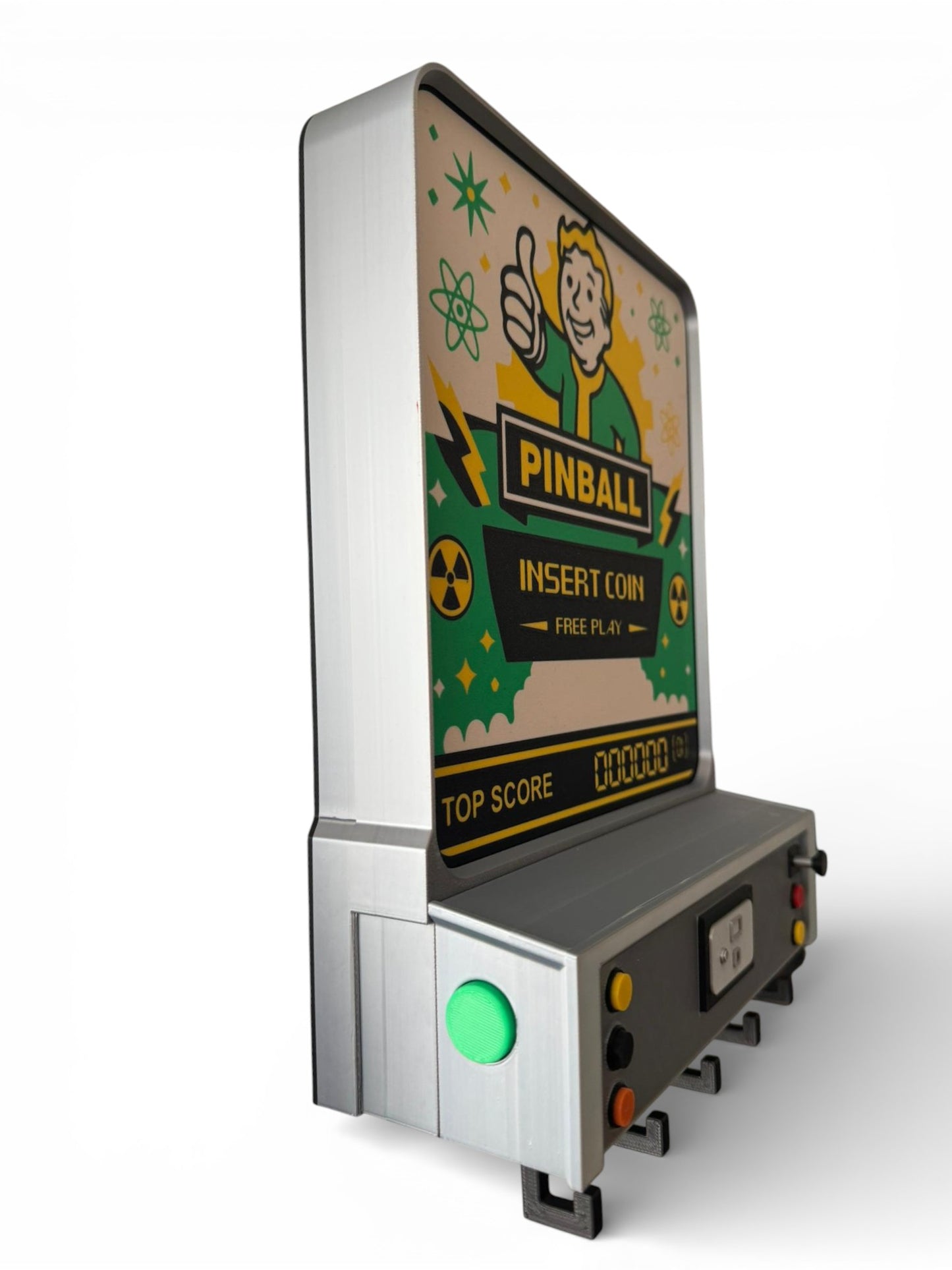 Arcade / Pinball Key Holder – Portachiavi da Parete Retroilluminato – Arcade Style