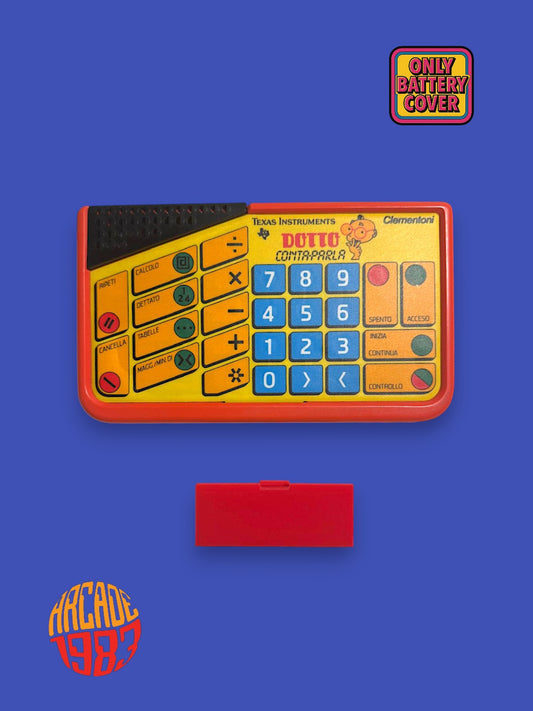 Battery Cover for Texas Instruments – Dotto Contaparla (Clementoni)_cod.078