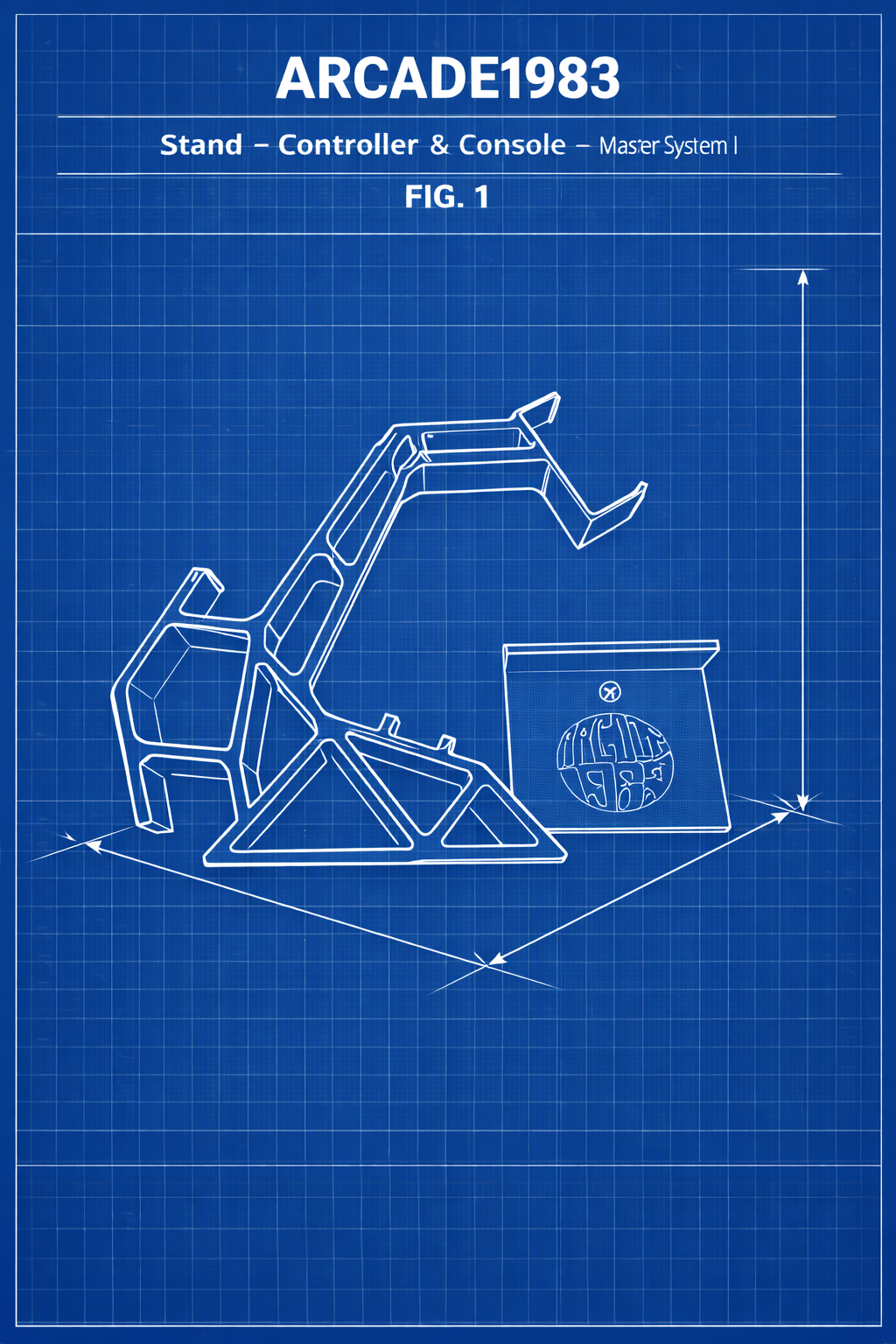 Stand per Controller & Console – SEGA Master System I