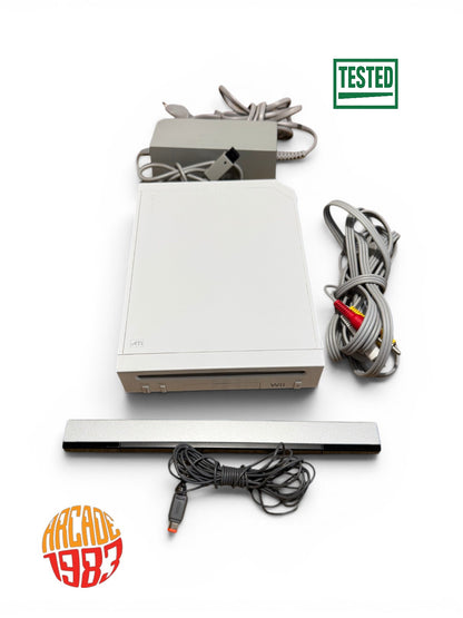Nintendo - Wii - console bianca + tutti cavi (no controller)_22647