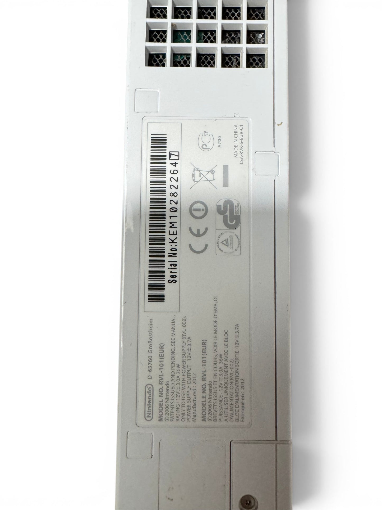 Nintendo - Wii - console bianca + tutti cavi (no controller)_22647