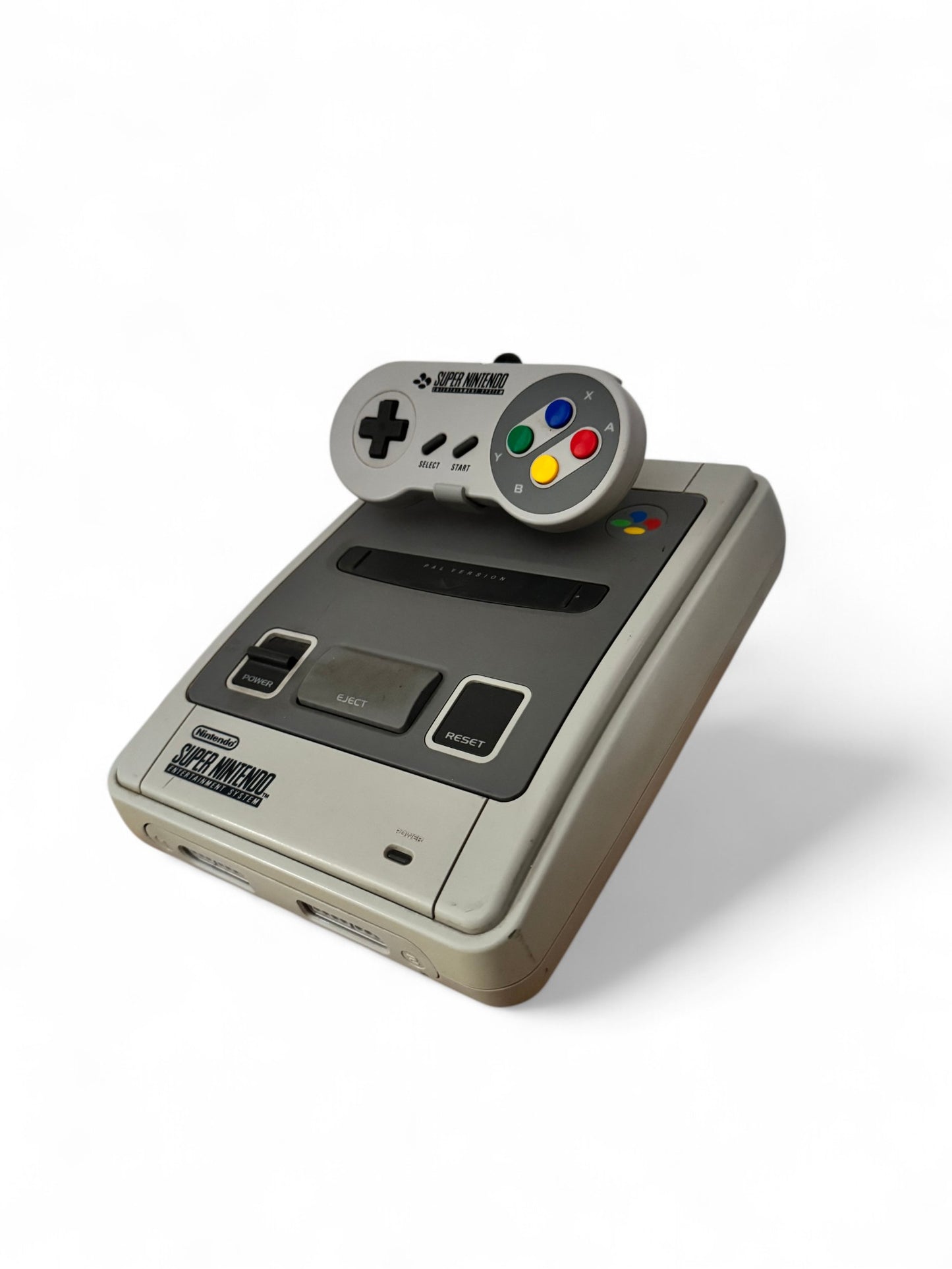Stand/Espositore per Super Nintendo (SNES) e il suo Gamepad