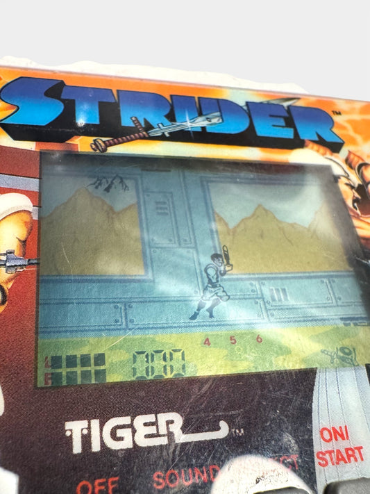 Tiger Electronics – 1988 – Strider – Handheld LCD Game