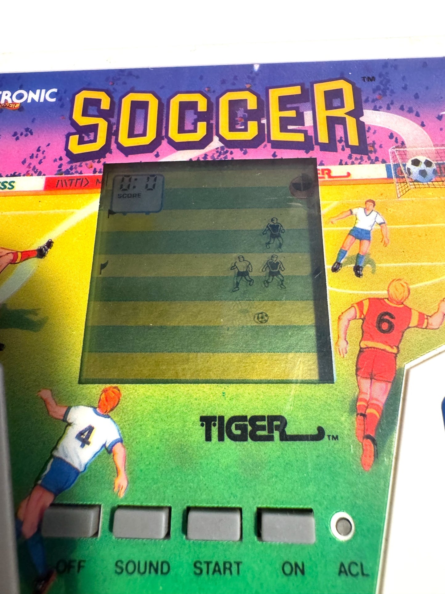Tiger Electronics – 1980s – Soccer – Handheld LCD Game