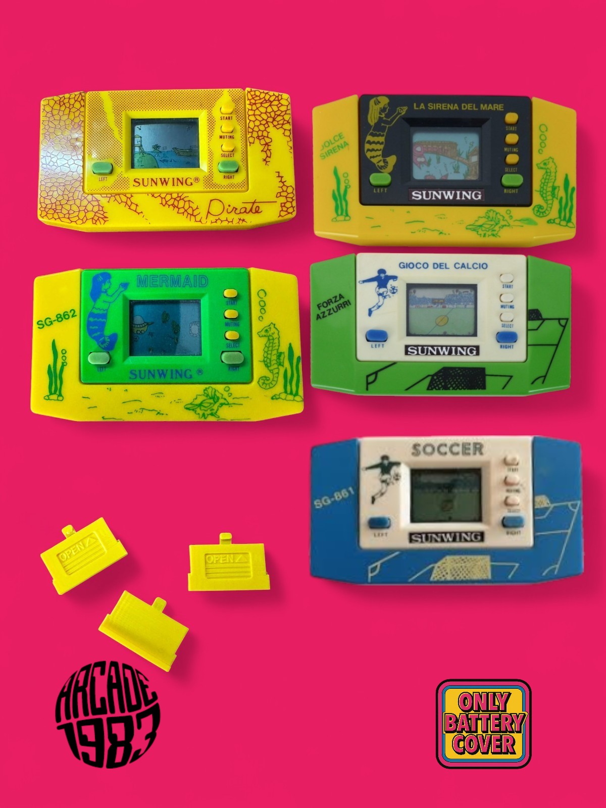 Battery Cover per Sunwing LCD Game_cod.034