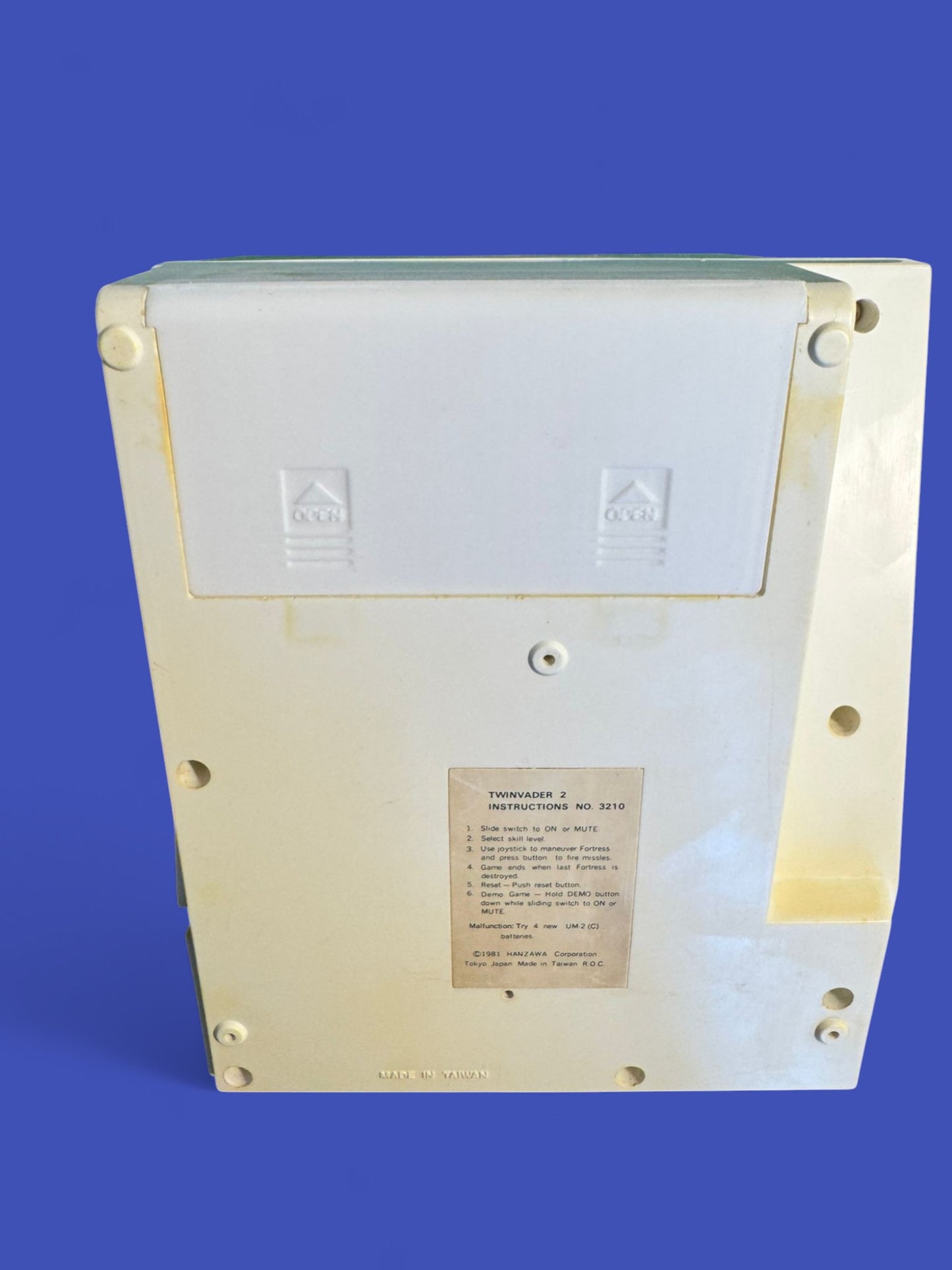 Battery cover & Joystick per Bazin Electronic – Twin Invader 2_cod.053