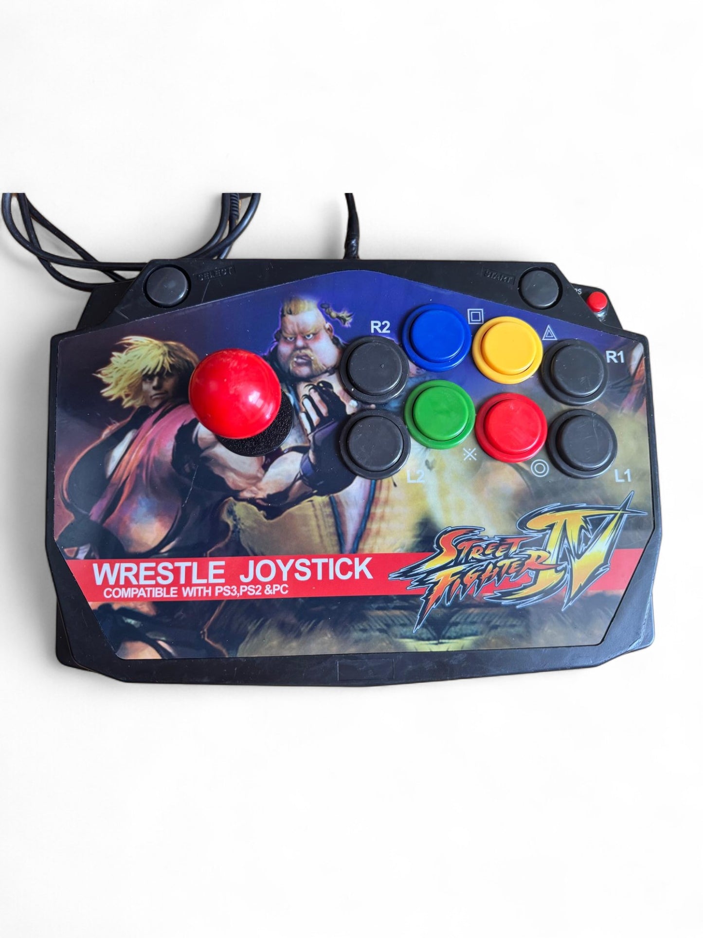 Fight Stick Arcade – Wrestle Joystick – PS3 / PS2 / PC