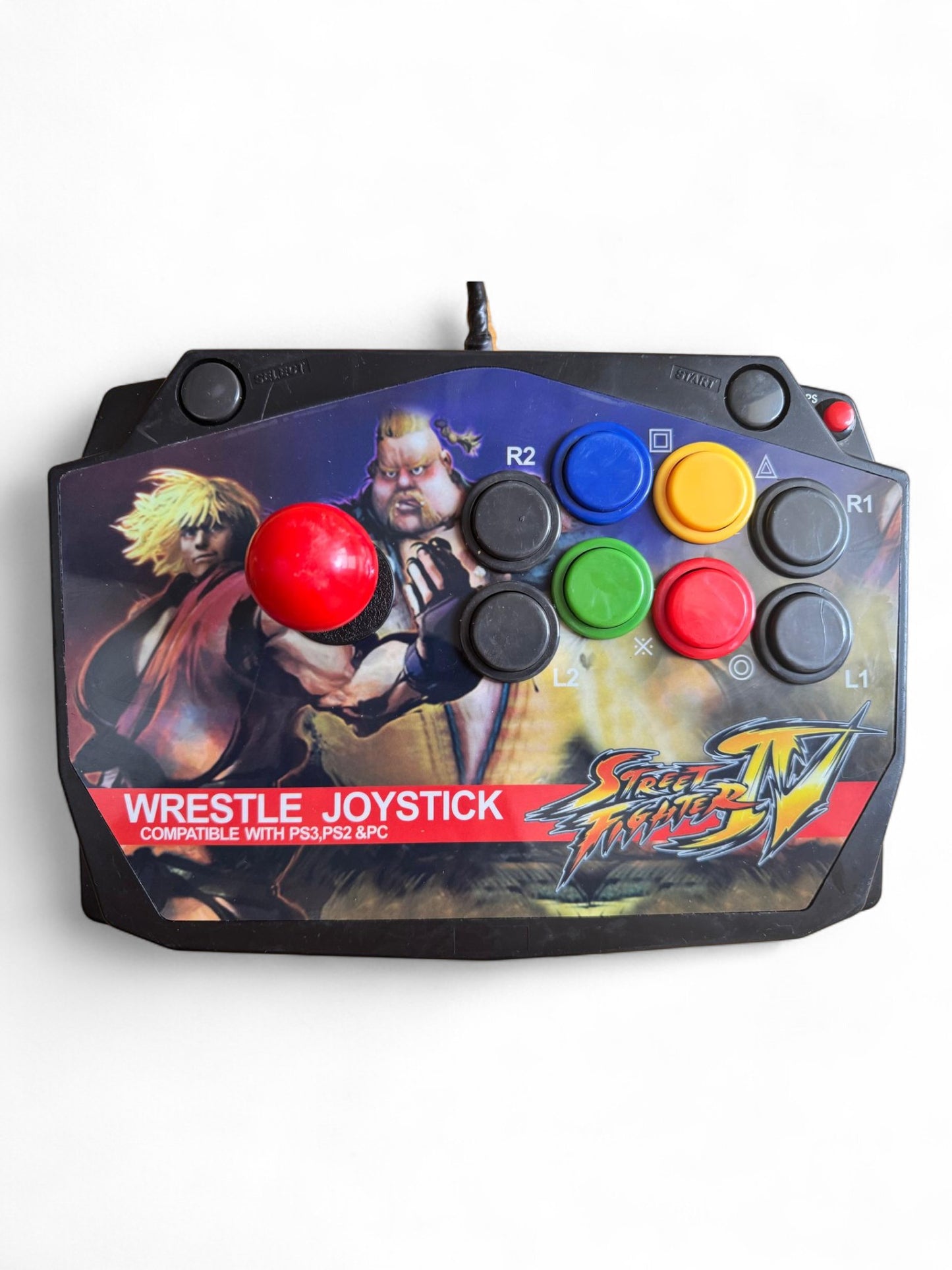 Fight Stick Arcade – Wrestle Joystick – PS3 / PS2 / PC