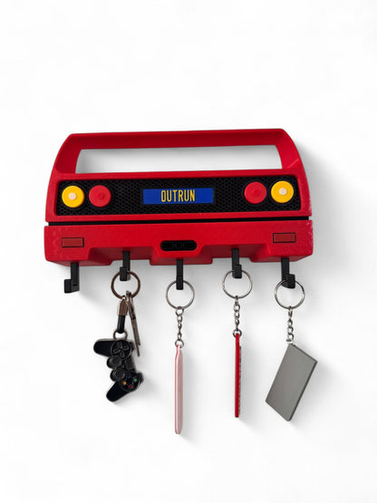 Wall Key Hanger - Out Run - Sega
