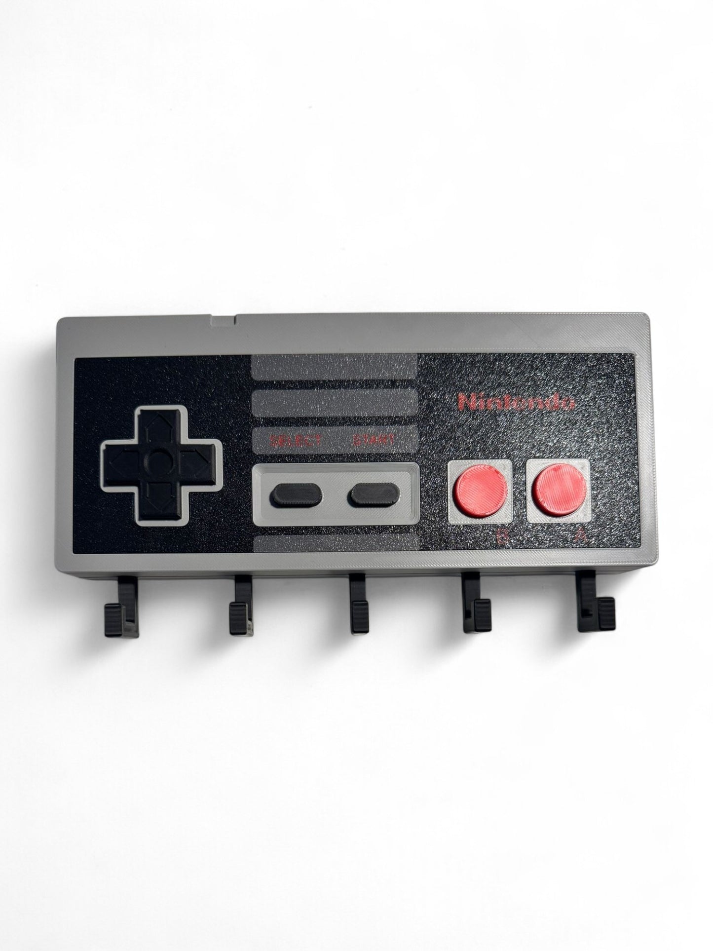Appendi chiavi/Keychain holder - Controller NES – 5 Ganci – Stampa 3D