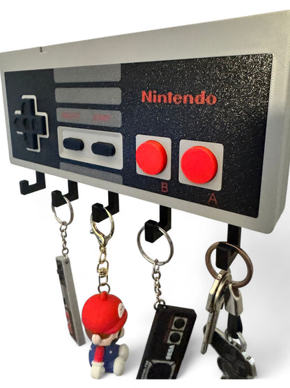 Appendi chiavi/Keychain holder - Controller NES – 5 Ganci – Stampa 3D