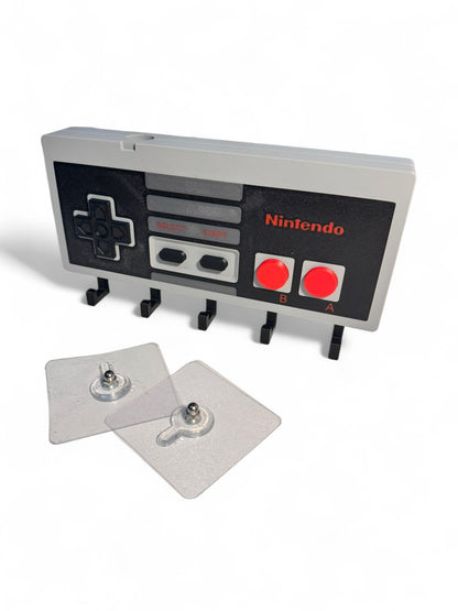 Appendi chiavi/Keychain holder - Controller NES – 5 Ganci – Stampa 3D