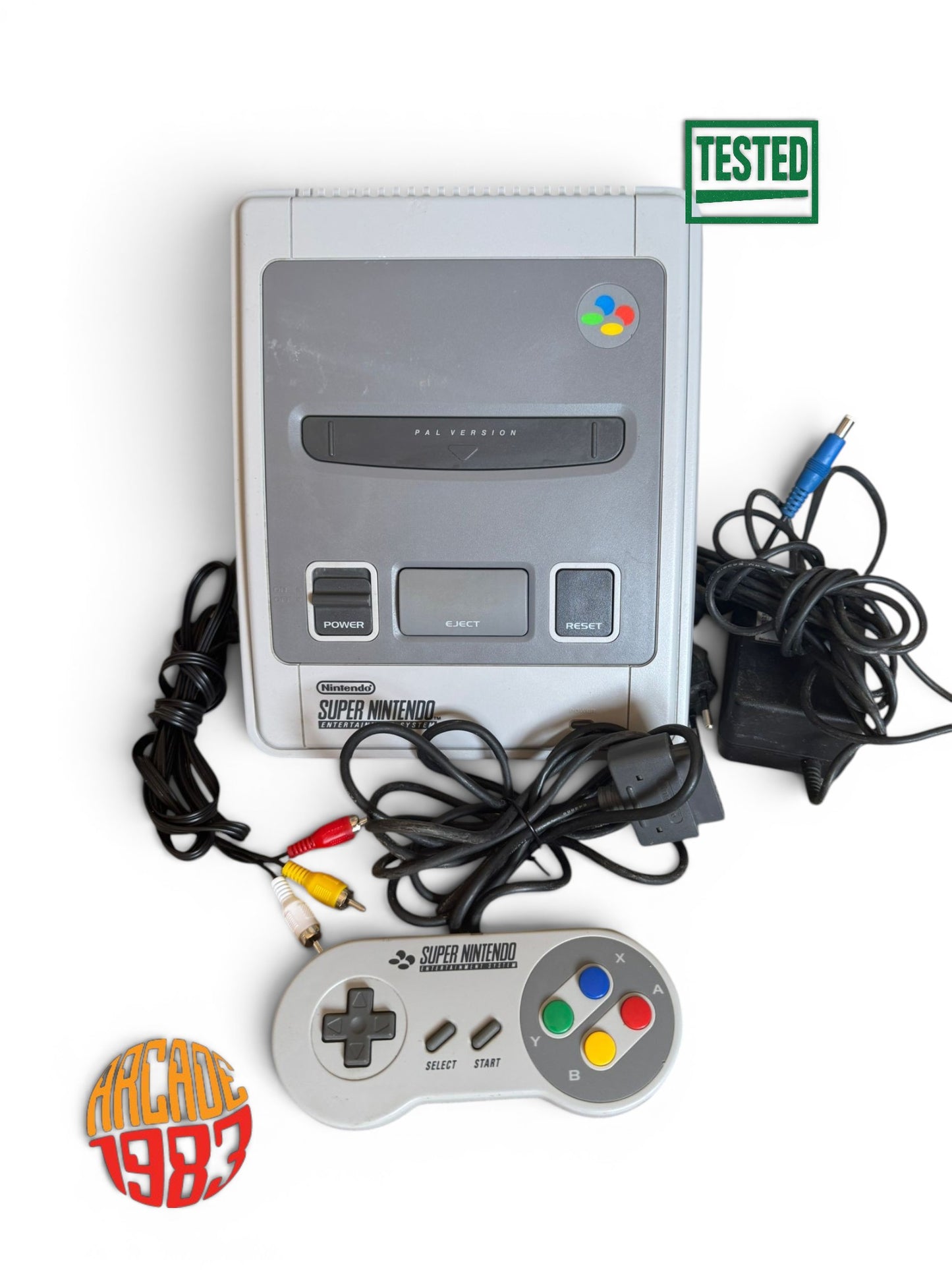 Nintendo – Snes –  Pal + controller + cavi_UP162630060