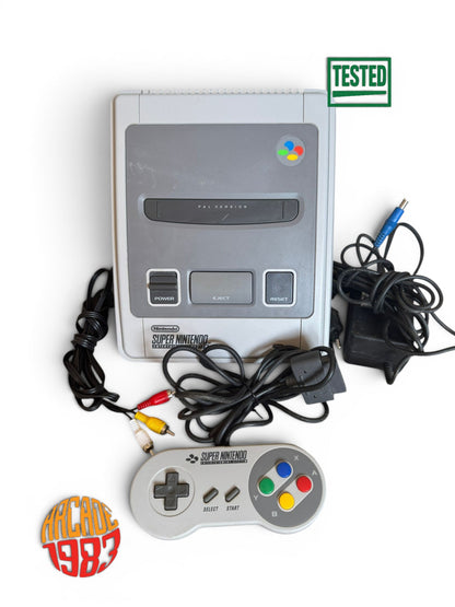 Nintendo – Snes –  Pal + controller + cavi_UP162630060