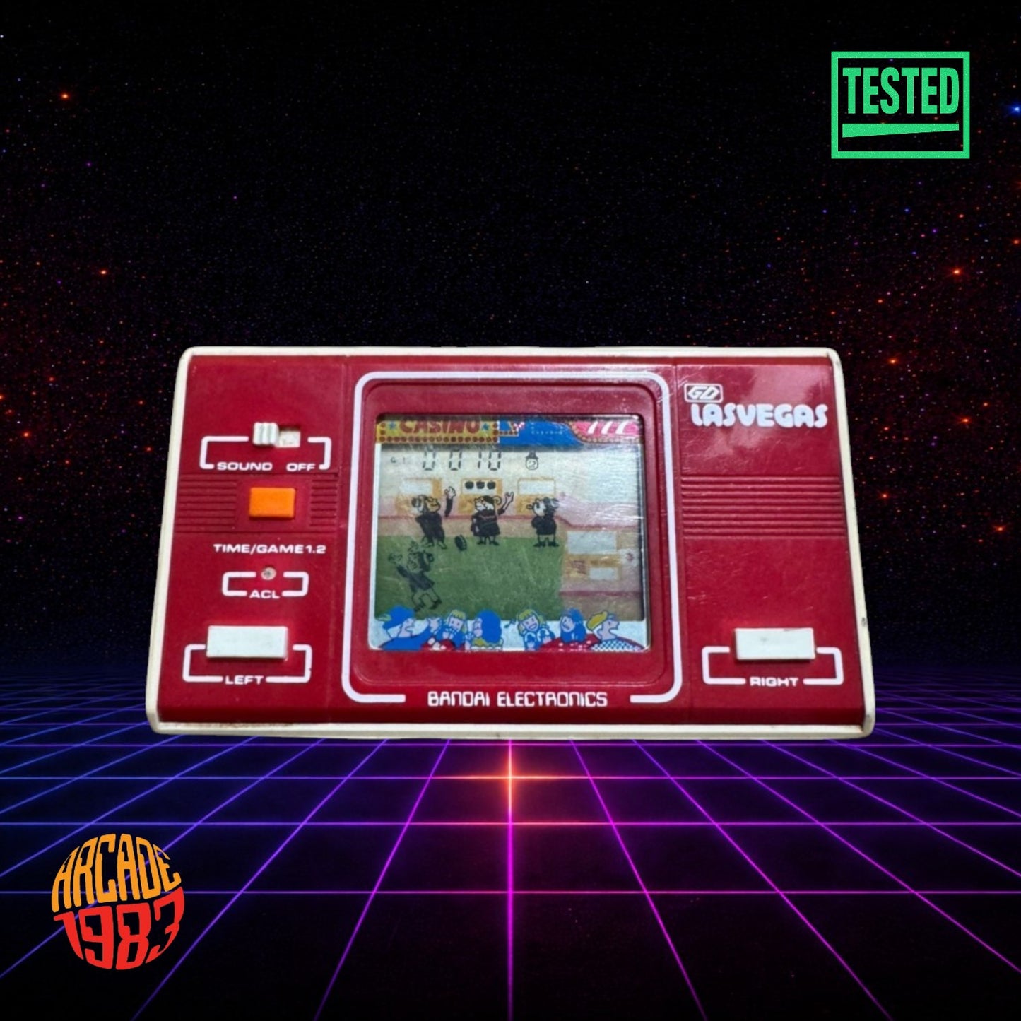 Bandai – 1982 – Las Vegas – LCD Handheld Game