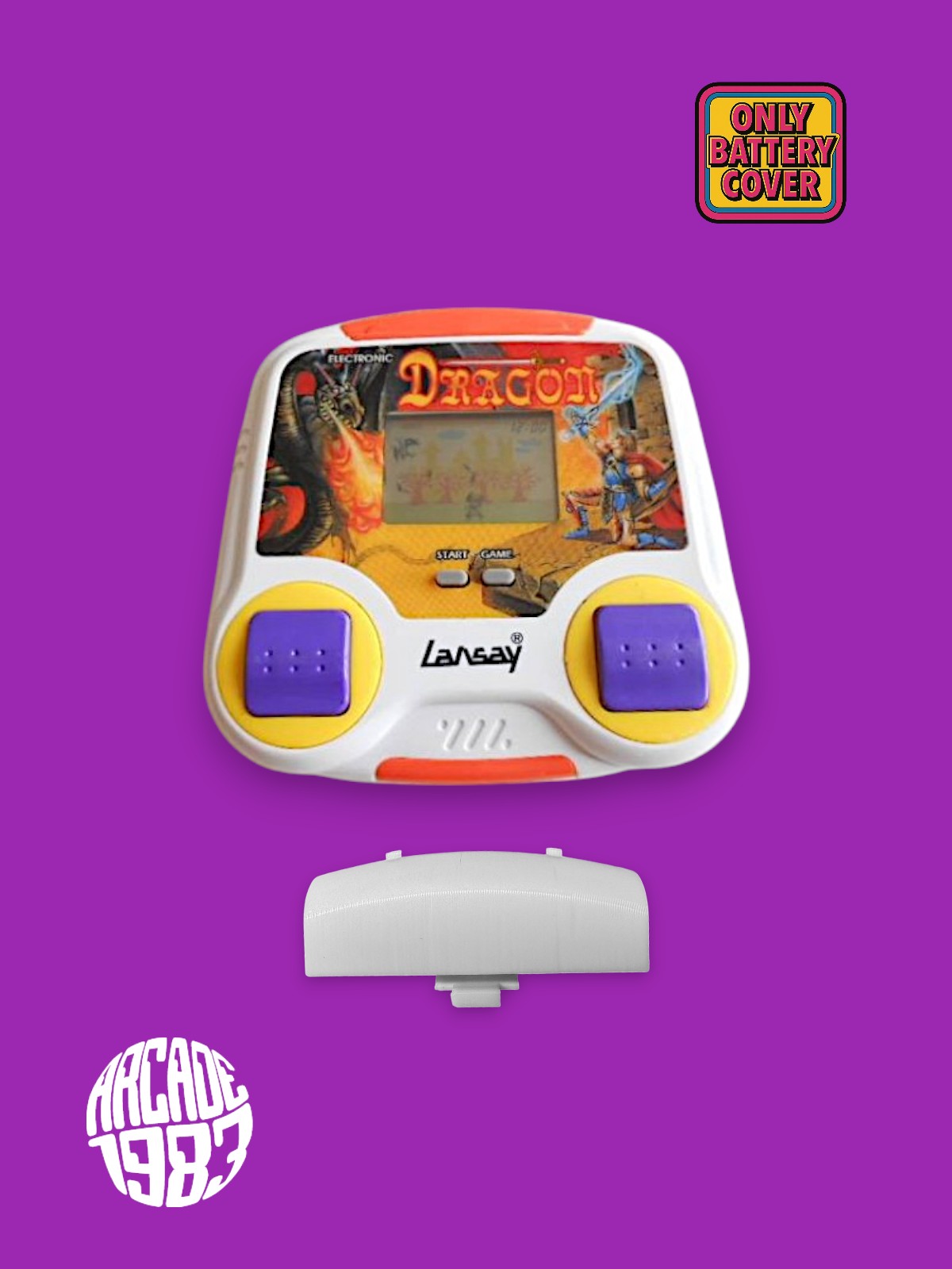 Battery Cover for Lansay Dragon (Handheld LCD)_cod.077