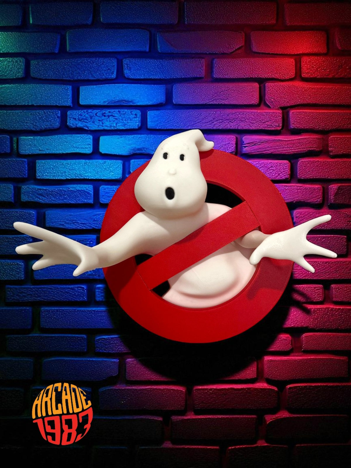 Ghostbusters Logo 3D - Insegna / Wall Art
