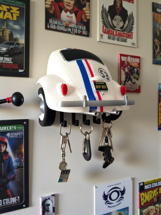 Appendi Chiavi/Wall Key Holder - Maggiolino Herbie 53