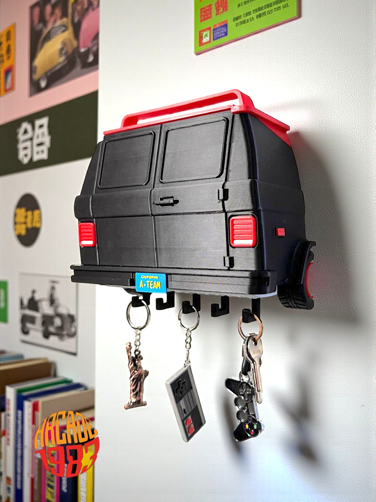 Appendi chiavi/Keychain holder - A-Team Van