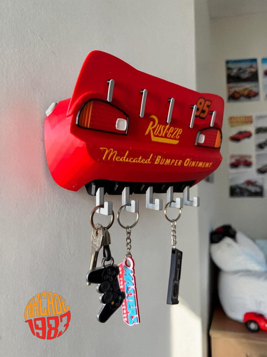 Key hanger/Keychain holder - DeLorean - Back to the Future - Nerd