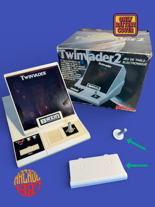 Battery cover & Joystick per Bazin Electronic – Twin Invader 2_cod.053