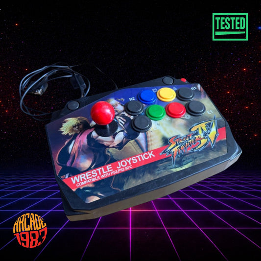 Fight Stick Arcade – Wrestle Joystick – PS3 / PS2 / PC