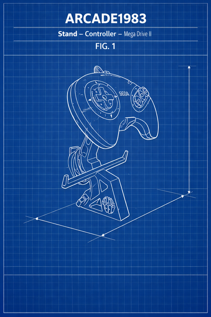Stand per Controller & Console – SEGA Mega Drive 2