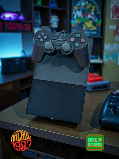Stand/Espositore per Play Station 2 Slim (verticale / orizzontale)