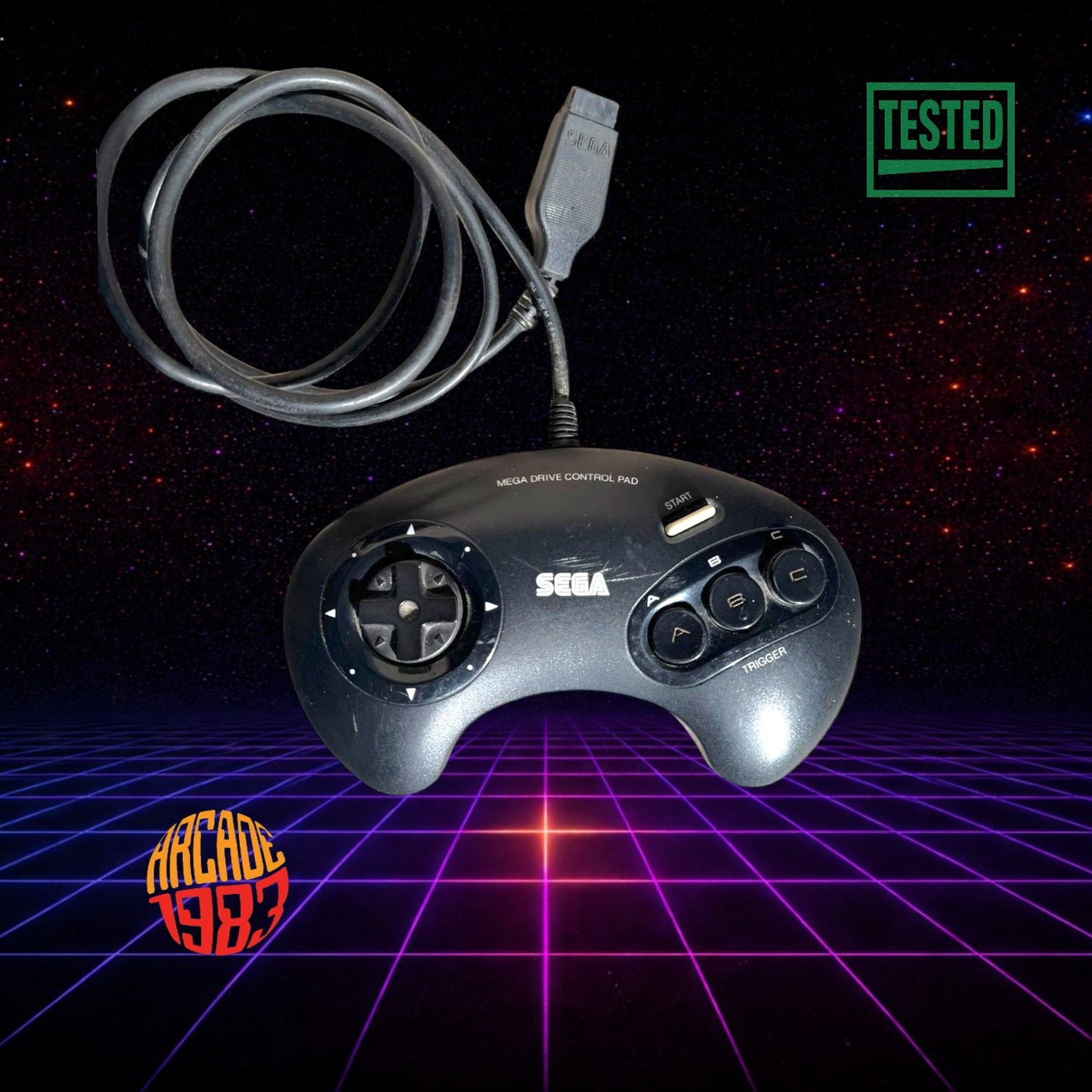 SEGA - MEGA DRIVE - Controller  (c-MEGA-01)