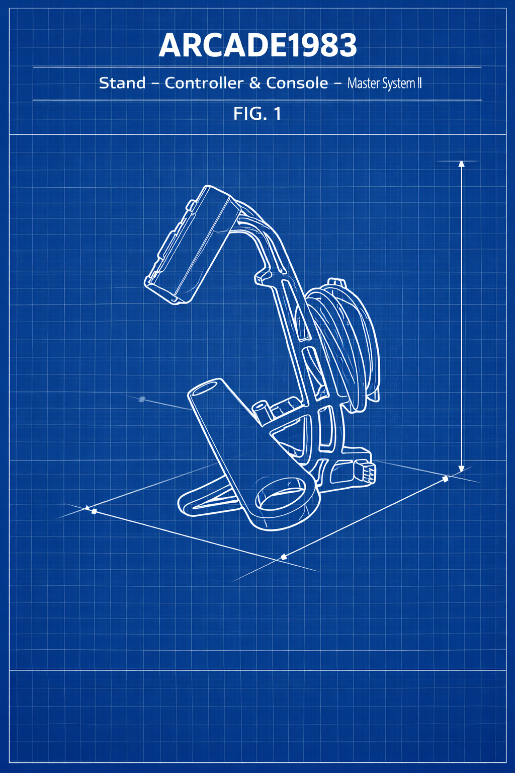 Stand per Controller & Console – SEGA Master System 2