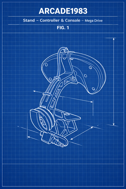 Stand per Controller & Console – SEGA Mega Drive
