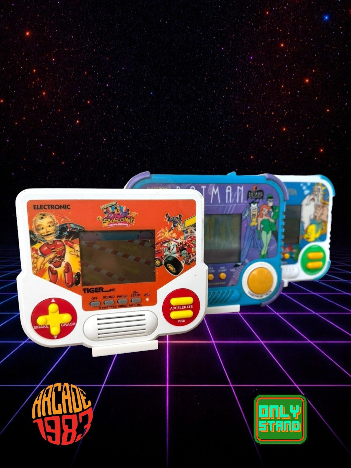Stand per Tiger Handheld LCD – Serie Arcade / Cartoon / Regular