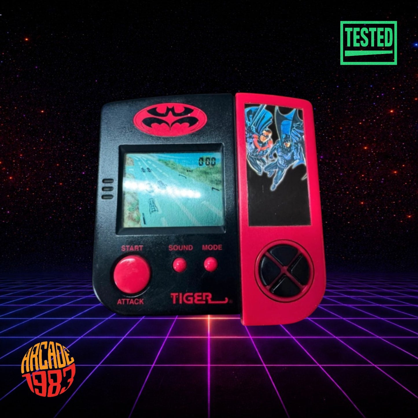 Tiger Electronics - 1996 - Batman - Handheld LCD Game