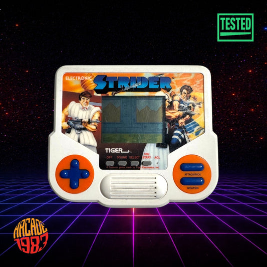 Tiger Electronics – 1988 – Strider – Handheld LCD Game