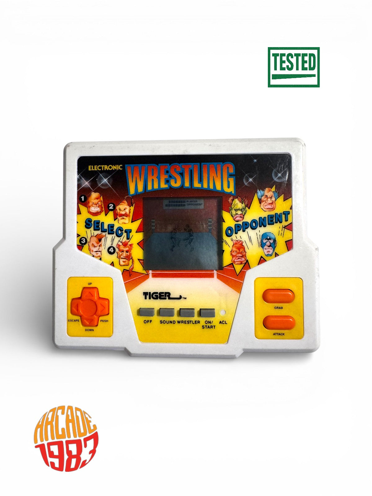 Tiger Electronics – Wrestling – Handheld LCD Game