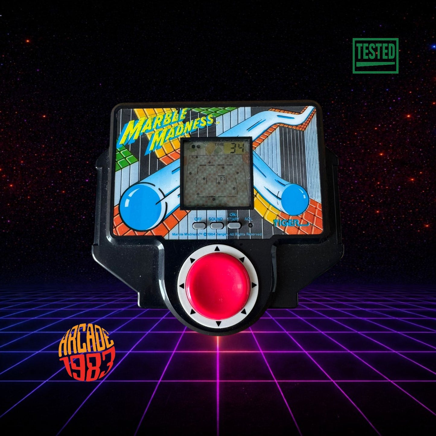 Tiger Electronics – Marble Madness – Handheld LCD