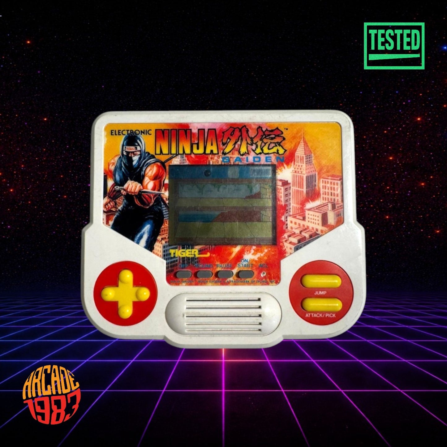Tiger Electronics – Ninja Gaiden – Handheld LCD Game