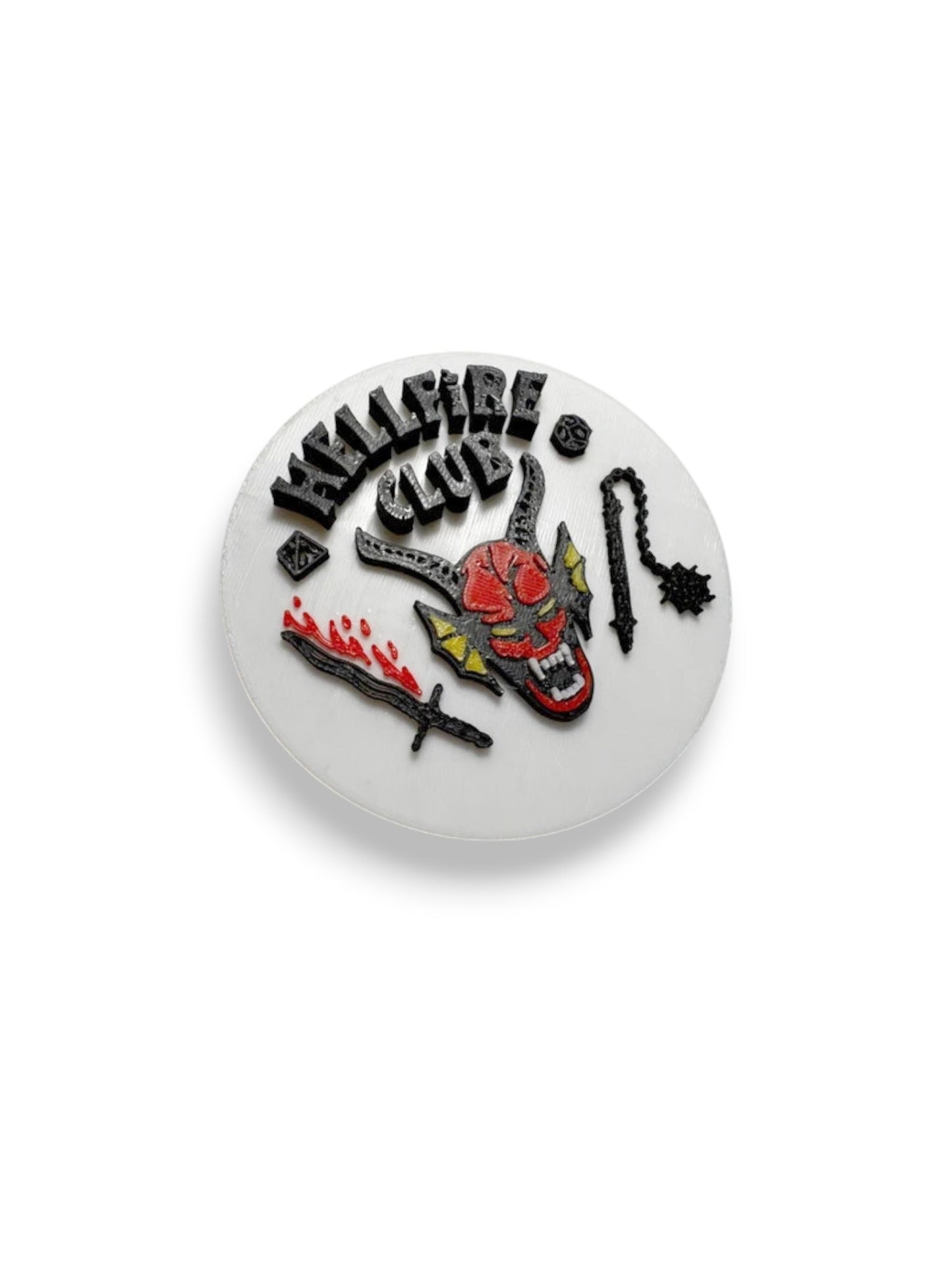 Stranger Things – Hellfire Club Magnete 3D – Logo Hellfire Club