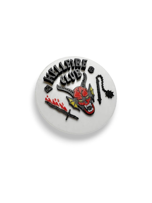 Stranger Things – Hellfire Club Magnete 3D – Logo Hellfire Club